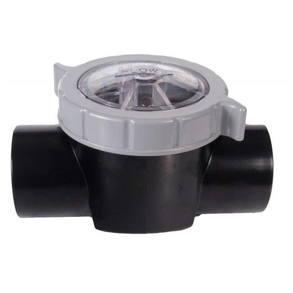 Molded Products Molded Products 25830-200-000 2 Socket x 2.5 in. Spigot Thread-On 2 Black CPVC Serviceable Check Valve - 12 per Case 25830-200-000